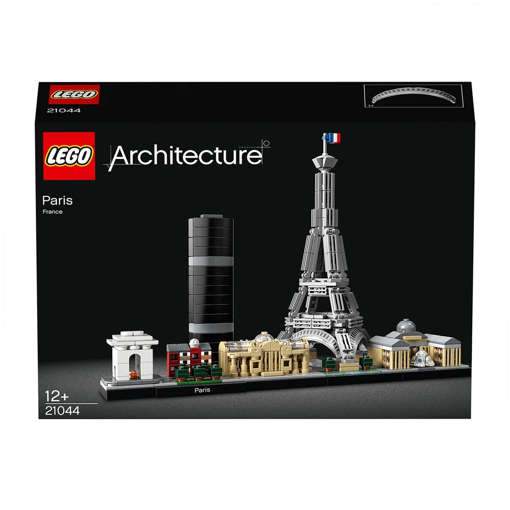 LEGO Architecture: Paris, Skyline-Modellbausatz, Raum-Deko (21044) Bild 1
