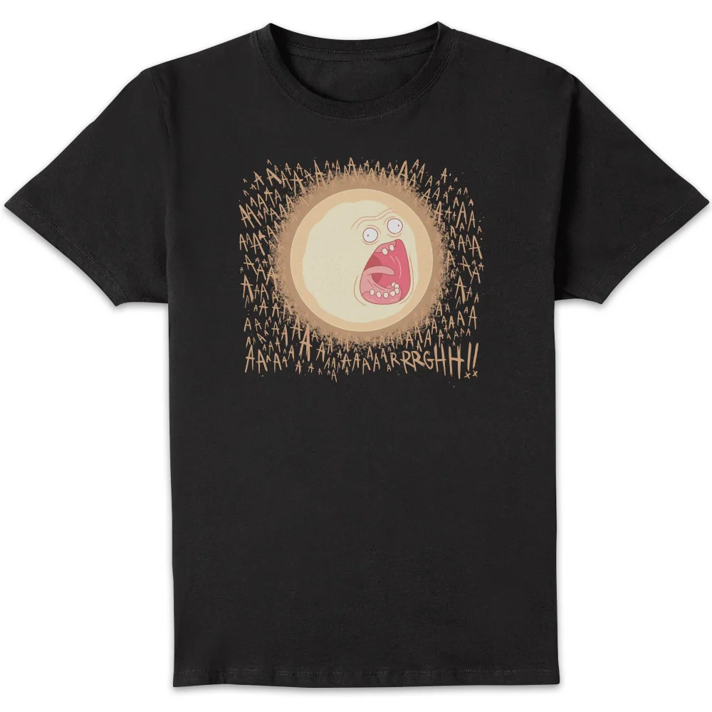 Rick and Morty Screaming Sun Herren T-Shirt - Schwarz - S Bild 1