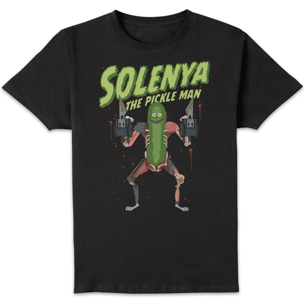 Rick and Morty Solenya Herren T-Shirt - Schwarz - S Bild 1