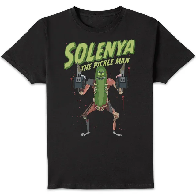 Rick and Morty Solenya Herren T-Shirt - Schwarz