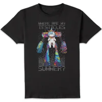 Rick and Morty Where Are My Testicles Summer Herren T-Shirt - Schwarz