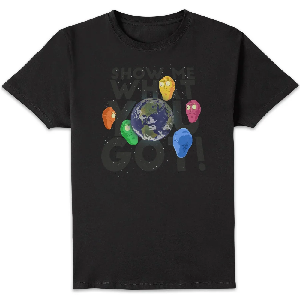 Rick and Morty Show Me What You Got Herren T-Shirt - Schwarz - S Bild 1