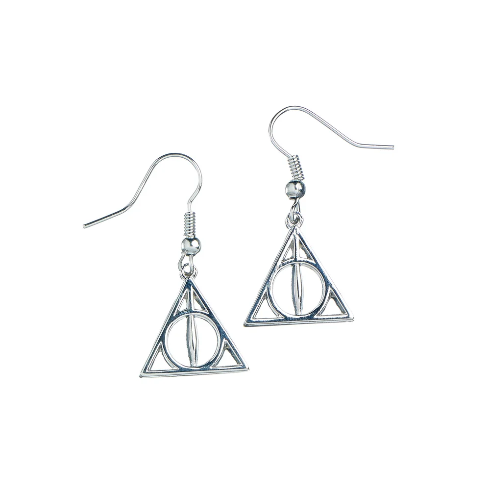 Harry Potter Deathly Hallows Earrings Bild 1