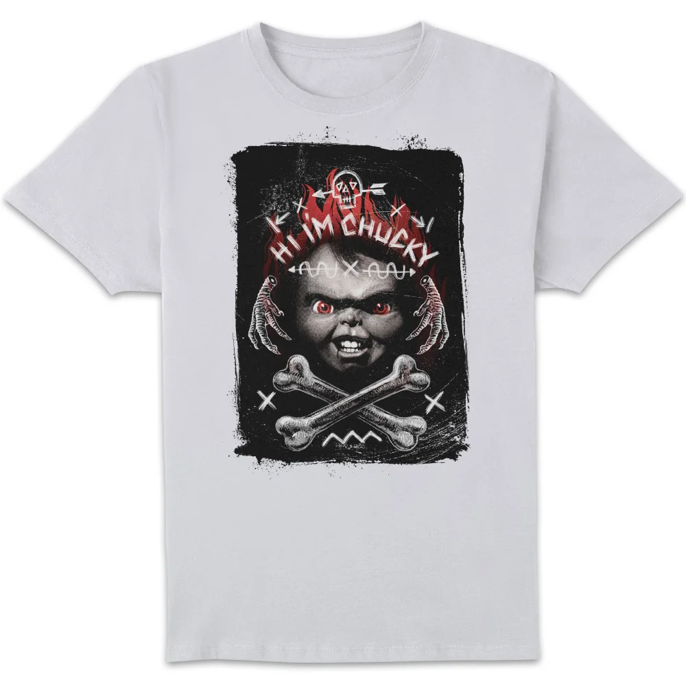 Chucky Hi I'm Chucky Herren T-Shirt - Weiß - S Bild 1