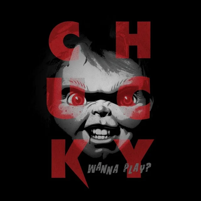 Chucky Play Time Herren T-Shirt - Schwarz
