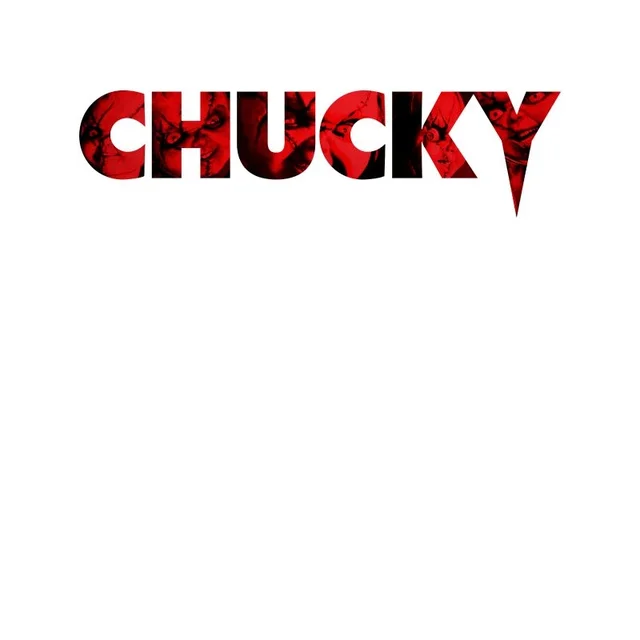 Chucky Logo Herren T-Shirt - Weiß
