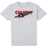 Chucky Tear Herren T-Shirt - Weiß