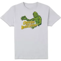 Universal Monsters Der Schrecken Vom Amazonas Crest Herren T-Shirt - Weiß