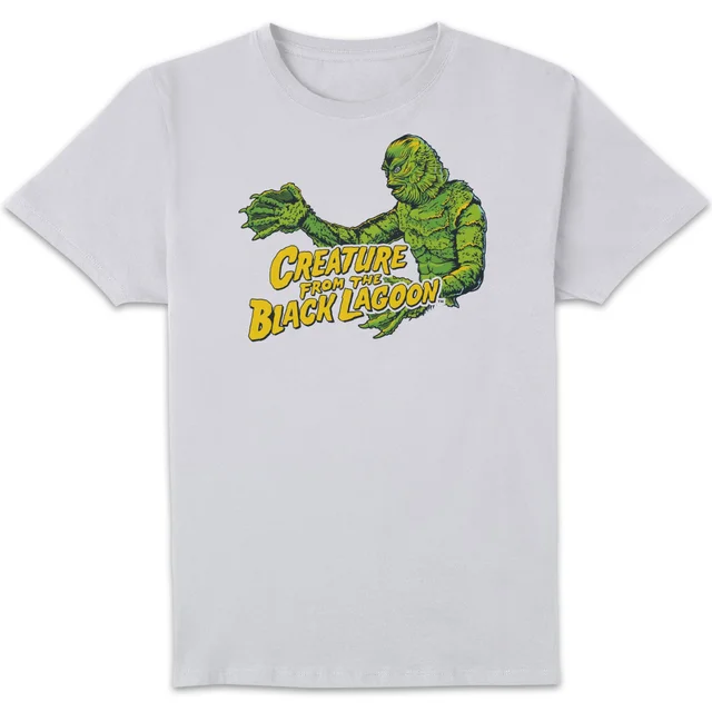 Universal Monsters Der Schrecken Vom Amazonas Crest Herren T-Shirt - Weiß
