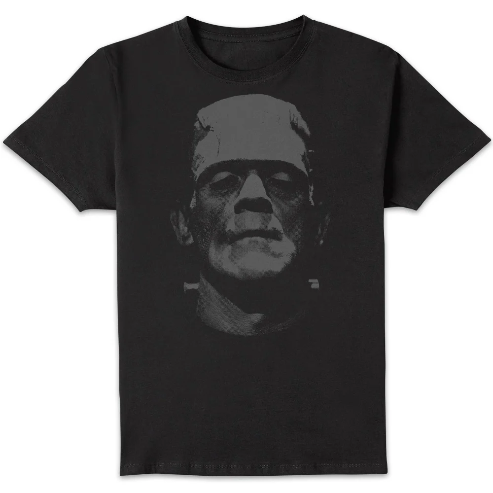 Universal Monsters Frankenstein Schwarz And Weiß Herren T-Shirt - Schwarz - S Bild 1