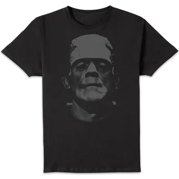 Universal Monsters Frankenstein Schwarz And Weiß Herren T-Shirt - Schwarz