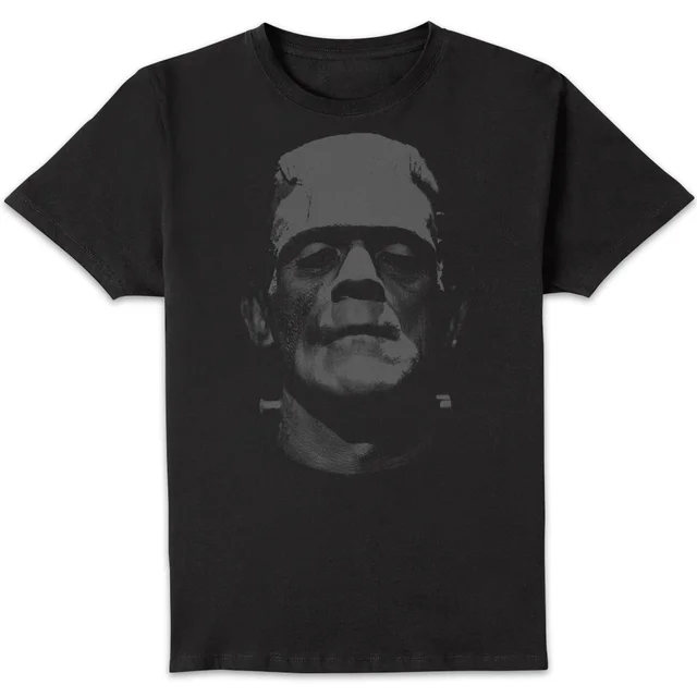 Universal Monsters Frankenstein Schwarz And Weiß Herren T-Shirt - Schwarz