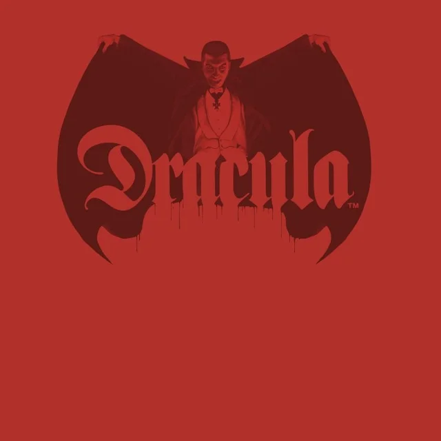 Universal Monsters Dracula Crest Herren T-Shirt - Rot