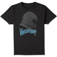 Universal Monsters The Invisible Man Grauscale Herren T-Shirt - Schwarz
