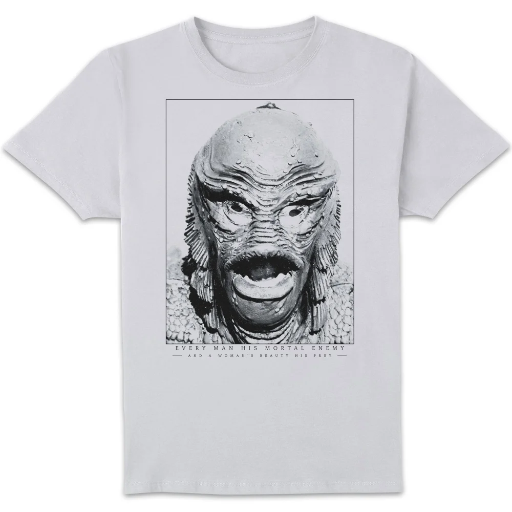 Universal Monsters Der Schrecken Vom Amazonas Portrait Herren T-Shirt - Weiß - S Bild 1