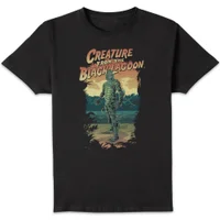 Universal Monsters Der Schrecken Vom Amazonas Illustrated Herren T-Shirt - Schwarz