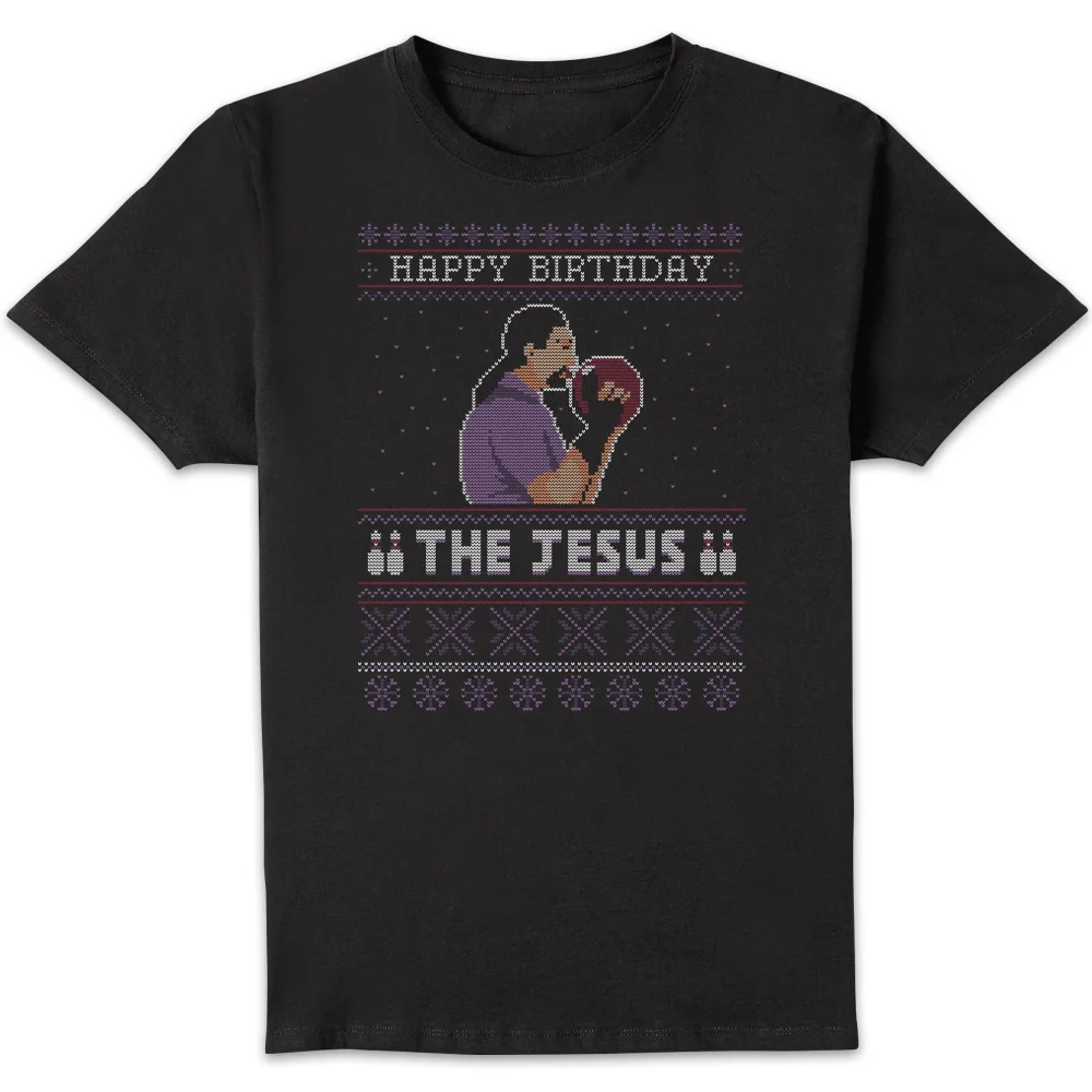 The Big Lebowski Happy Birthday The Jesus Herren T-Shirt - Schwarz - S Bild 1