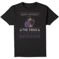 The Big Lebowski Happy Birthday The Jesus Herren T-Shirt - Schwarz
