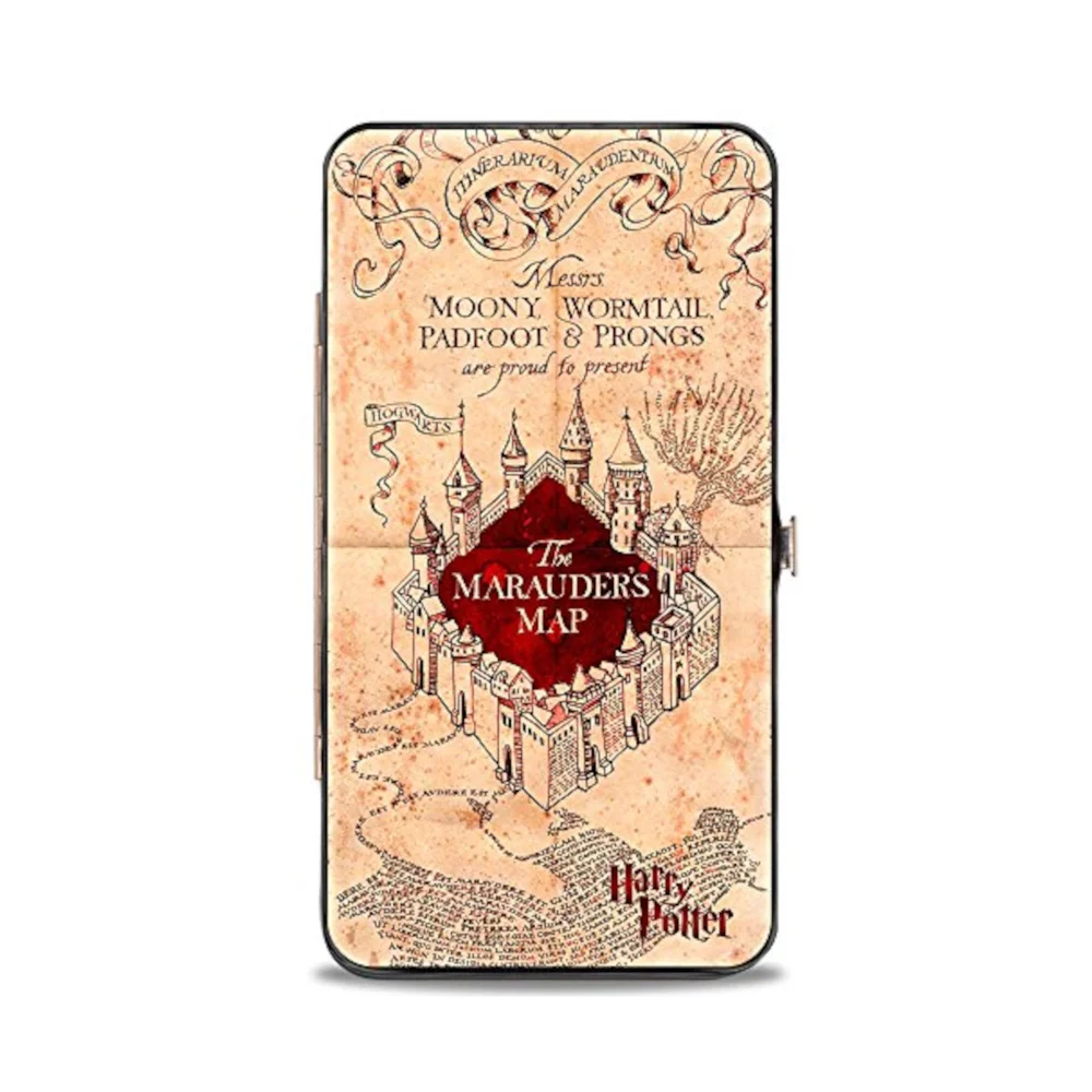 Buckle-Down Harry Potter Hogwarts School The Maraunder's Map Hinged Wallet Bild 1