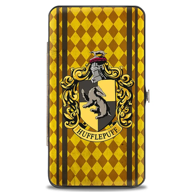 Buckle-Down Harry Potter Hufflepuff Hinged Wallet