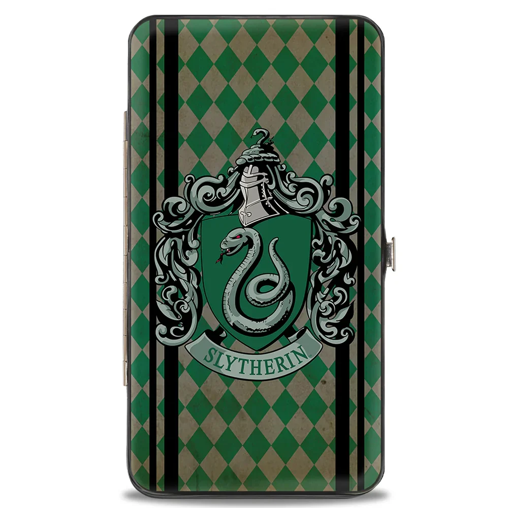 Buckle-Down Harry Potter Slytherin Hinged Wallet Bild 1