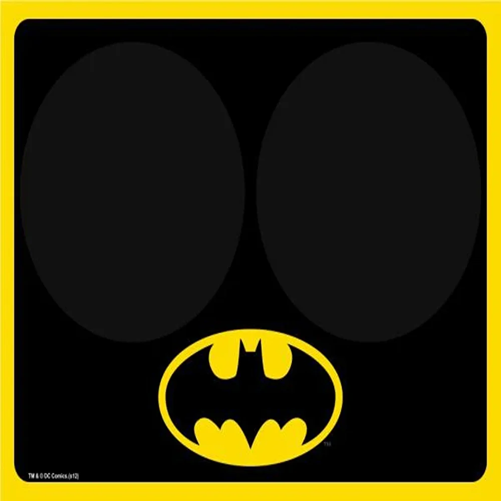 Buckle-Down DC Comics Batman Bowl Placemat - Black/Yellow Bild 1