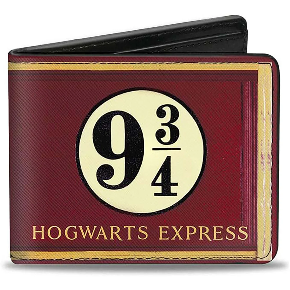 Buckle-Down Harry Potter 9¾ Bi-Fold Wallet - Burgundy/Gold Bild 1