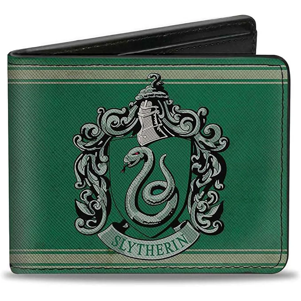 Buckle-Down Harry Potter Slytherin Bi-Fold Wallet Bild 1