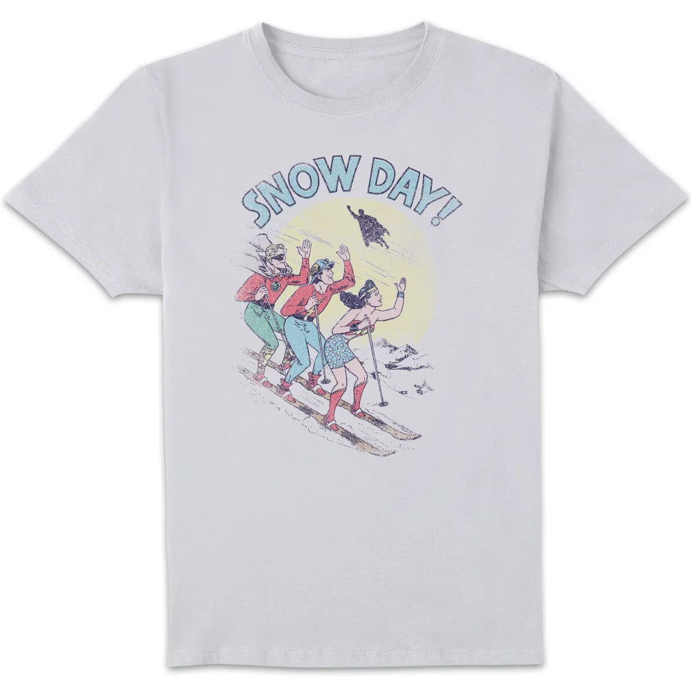 DC Snow Day! Herren Christmas T-Shirt - Weiß - S Bild 1