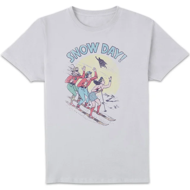 DC Snow Day! Herren Christmas T-Shirt - Weiß