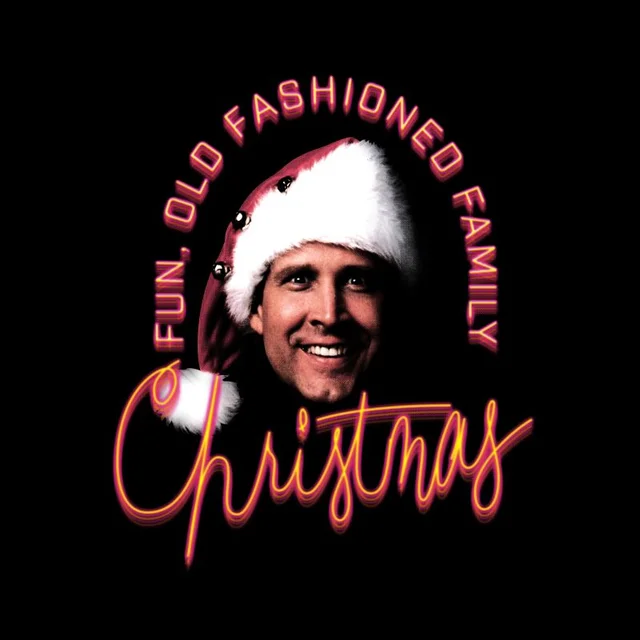 National Lampoon Fun Old Fashioned Family Christmas Herren Christmas T-Shirt - Schwarz