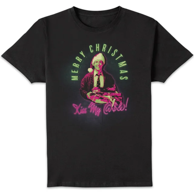 National Lampoon Merry Christmas Clark Griswold Herren Christmas T-Shirt - Schwarz