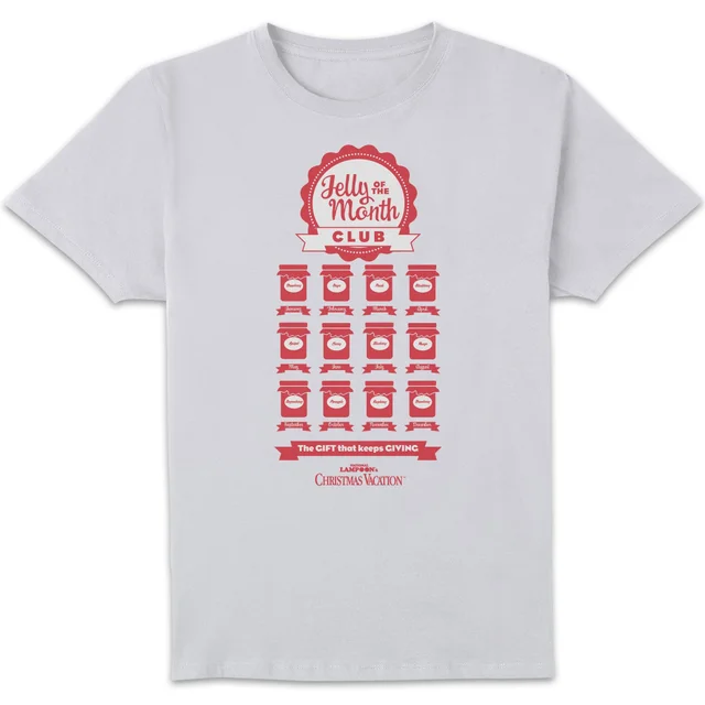 National Lampoon Jelly Of The Month Club Herren Christmas T-Shirt - Weiß