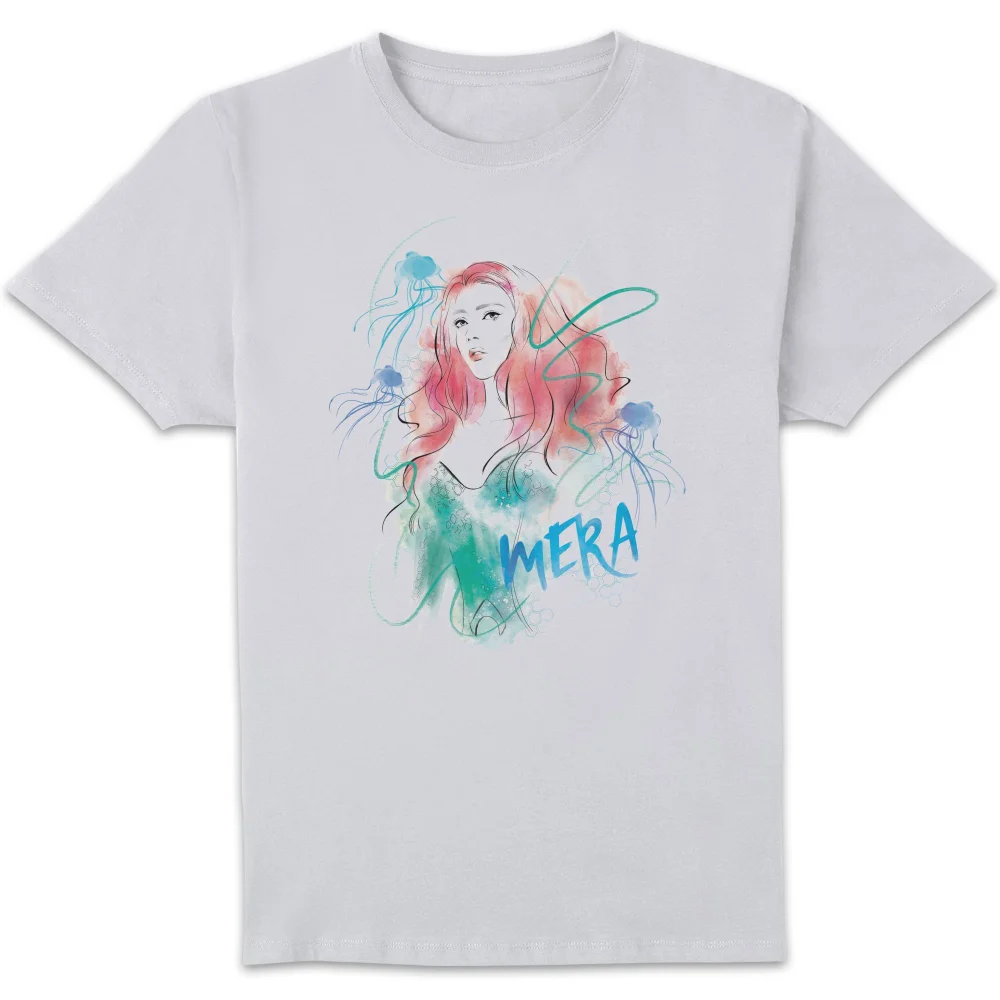 Aquaman Mera Herren T-Shirt - Weiß - S Bild 1
