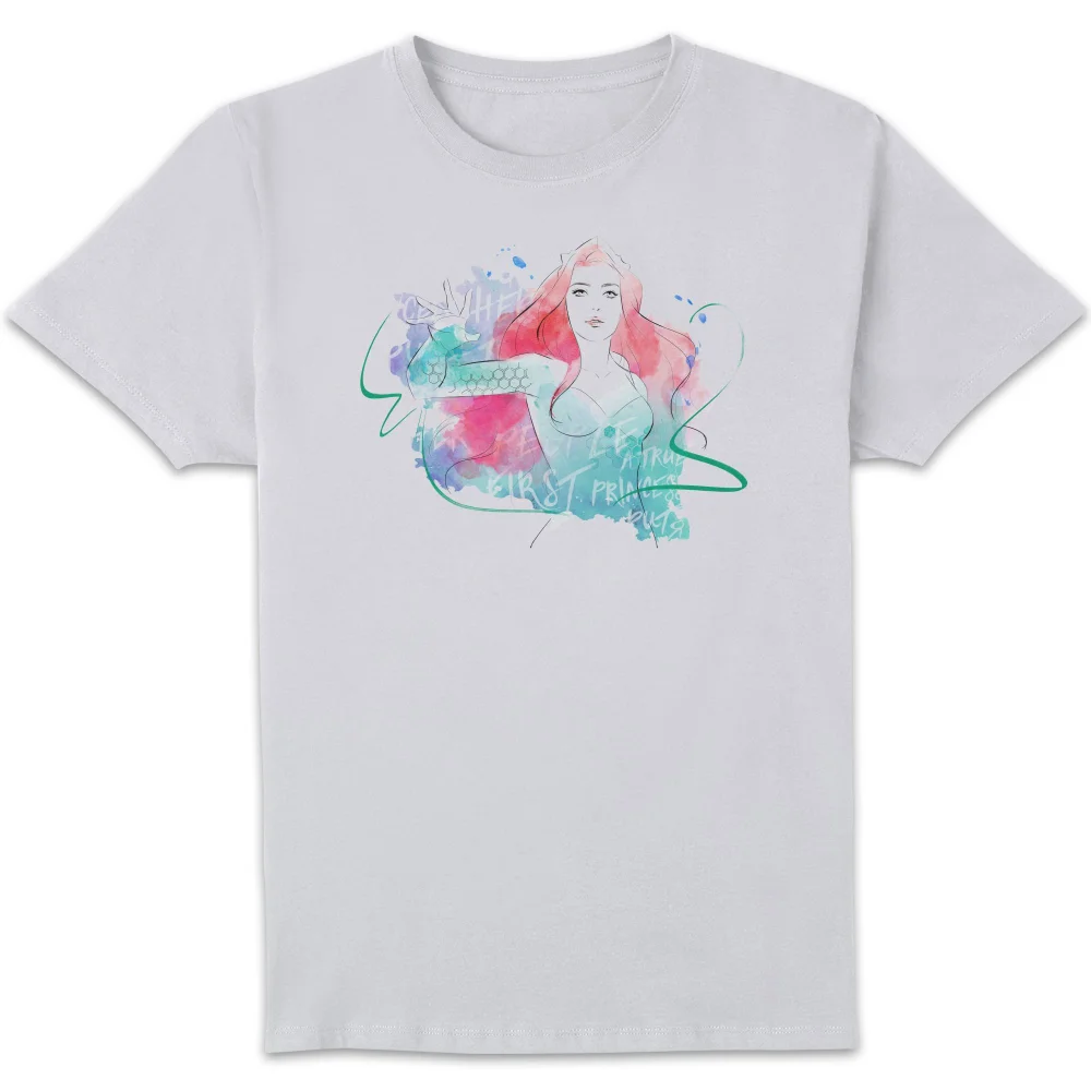 Aquaman Mera First Princess Herren T-Shirt - Weiß - S Bild 1