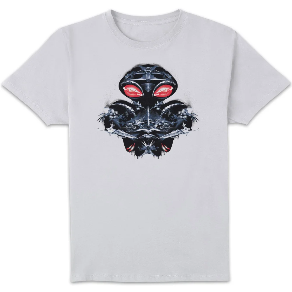 Aquaman Schwarz Manta Sea At War Herren T-Shirt - Weiß - S Bild 1