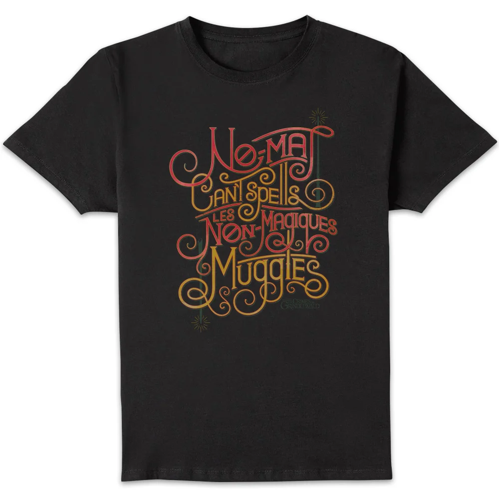 Fantastic Beasts No-Maj Men's T-Shirt - Black - S Bild 1