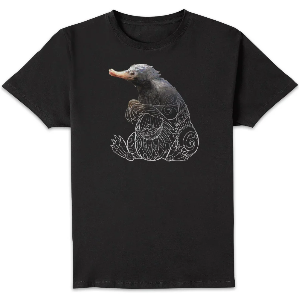 Fantastic Beasts Tribal Niffler Men's T-Shirt - Black - S Bild 1