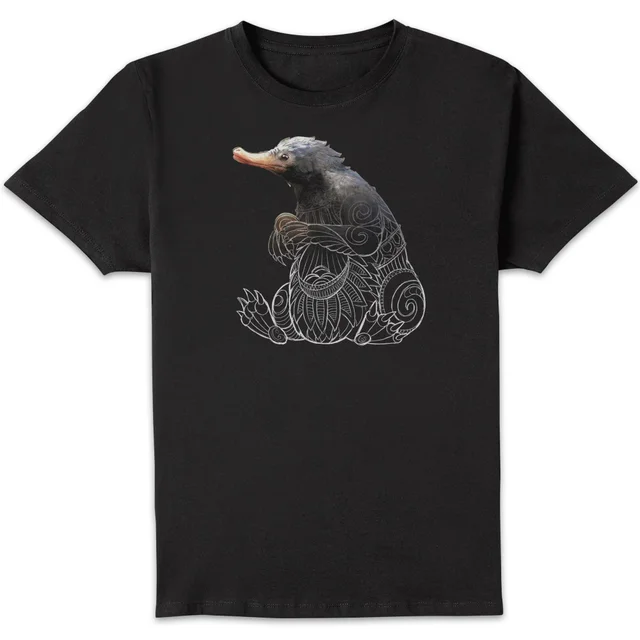 Fantastic Beasts Tribal Niffler Men's T-Shirt - Black
