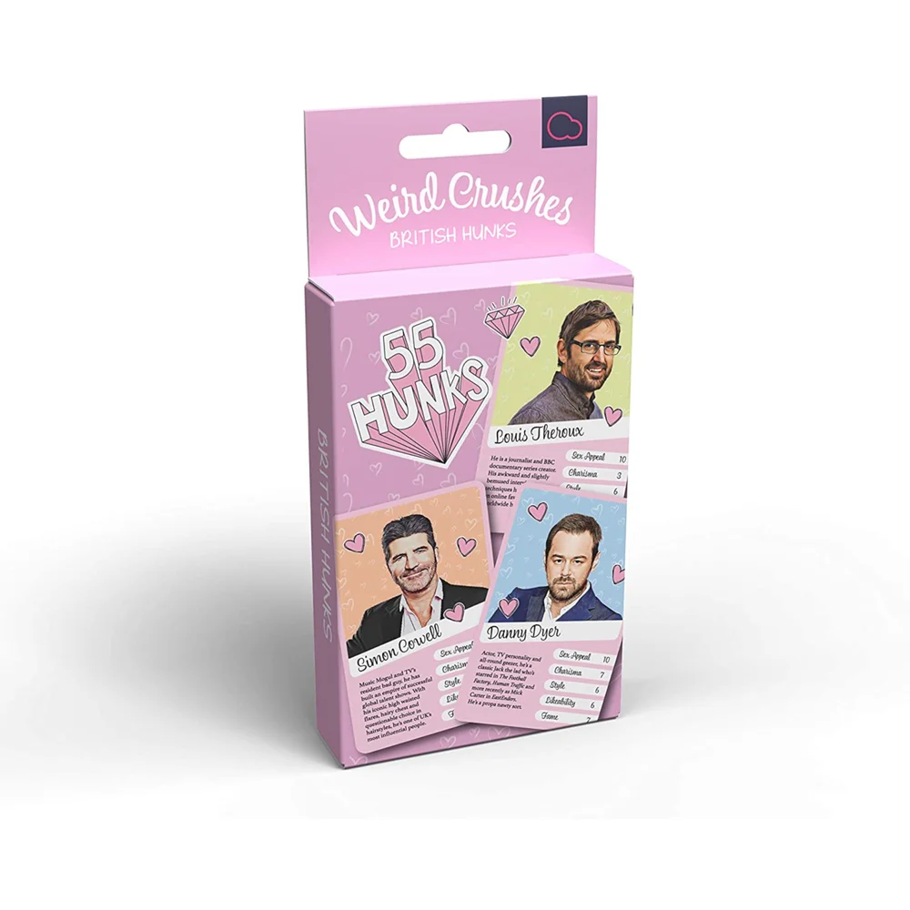 Weird Crushes British Hunks Card Game Bild 1