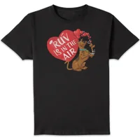 Scooby Doo Ruv Is In The Air Men's T-Shirt - Black - undefined undefined