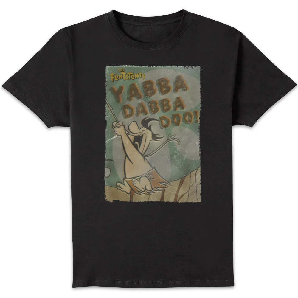 The Flintstones Yabba Dabba Doo! Men's T-Shirt - Black - S Bild 1