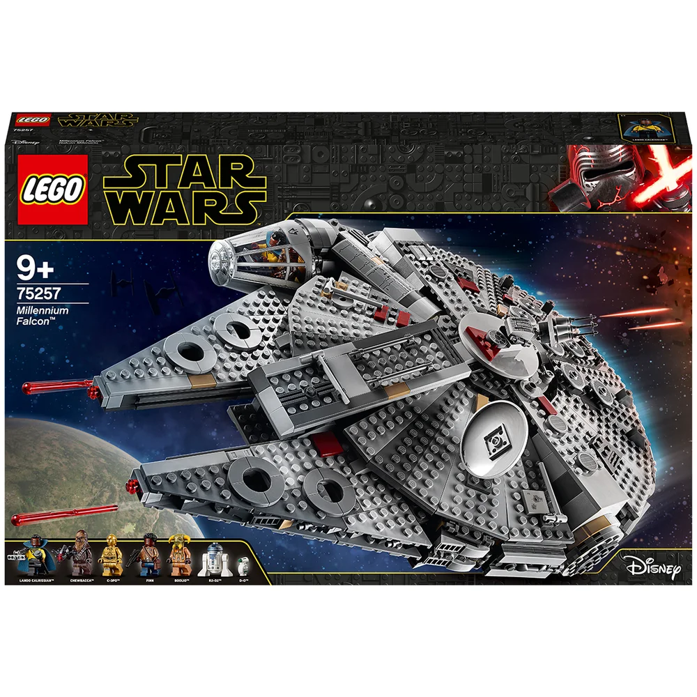 LEGO Star Wars: Millenium Falcon, Raumschiff Set mit Minifiguren (75257) Bild 1