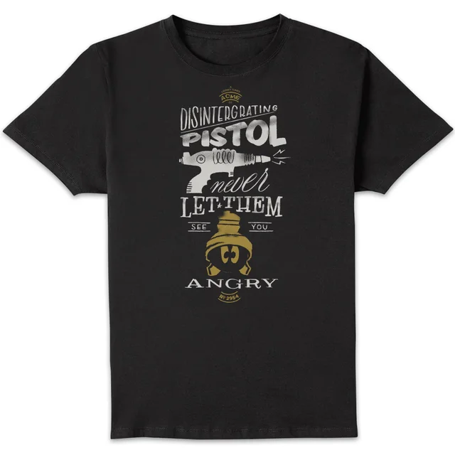 Looney Tunes ACME Disintegrating Pistol Men's T-Shirt - Black