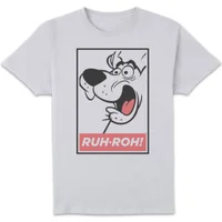 Scooby Doo Ruh-Roh! Men's T-Shirt - White - undefined undefined