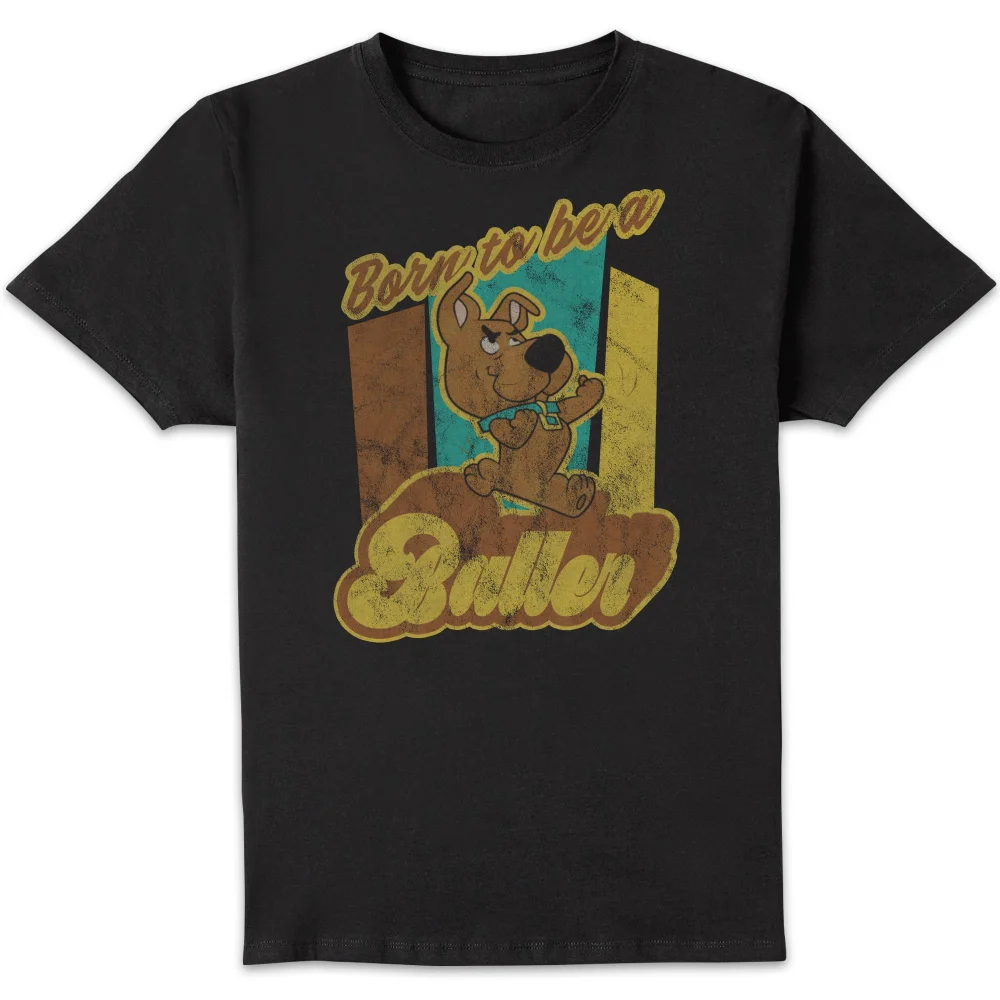 Scooby Doo Born To Be A Baller Men's T-Shirt - Black - S Bild 1