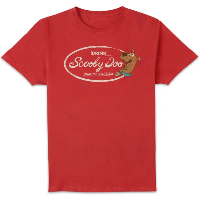 Scooby Doo Cola Men's T-Shirt - Red