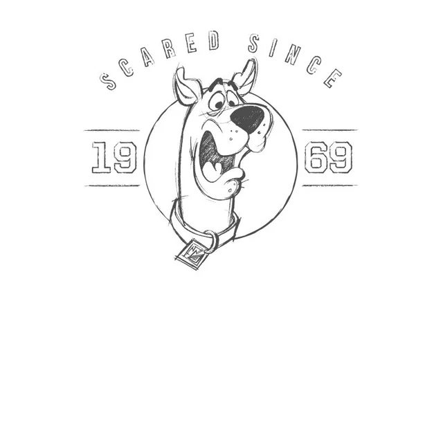 Scooby Doo Scared Since '69 Men's T-Shirt - White