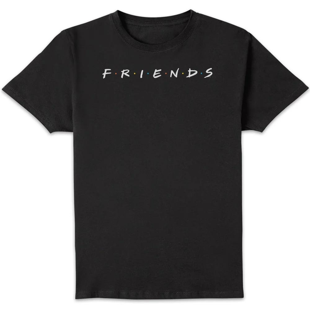 Friends Logo Contrast Men's T-Shirt - Black - S Bild 1
