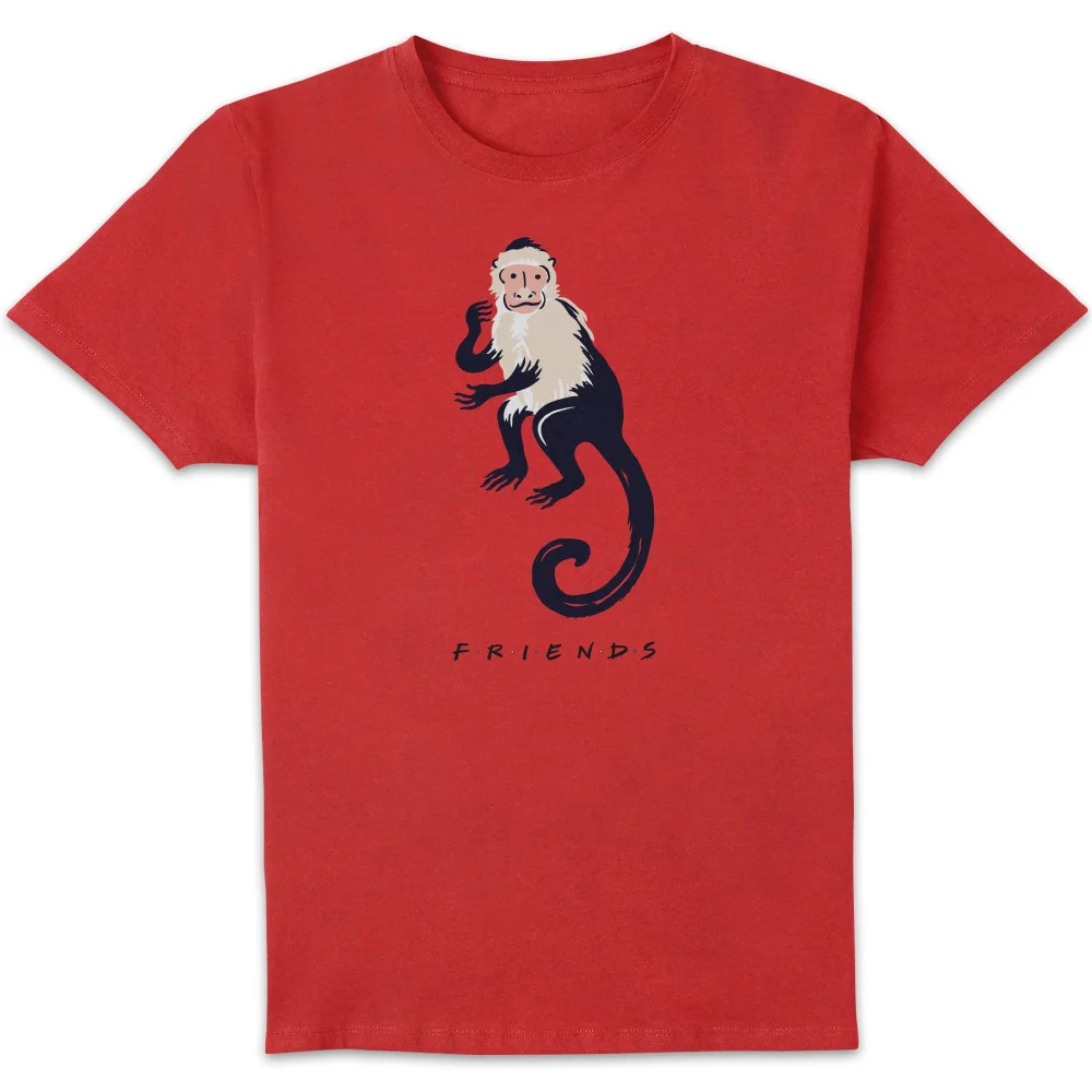 Friends Marcel The Monkey Men's T-Shirt - Red - S Bild 1